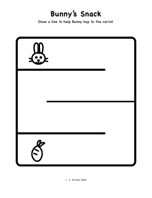 First page of Bunny's Snack