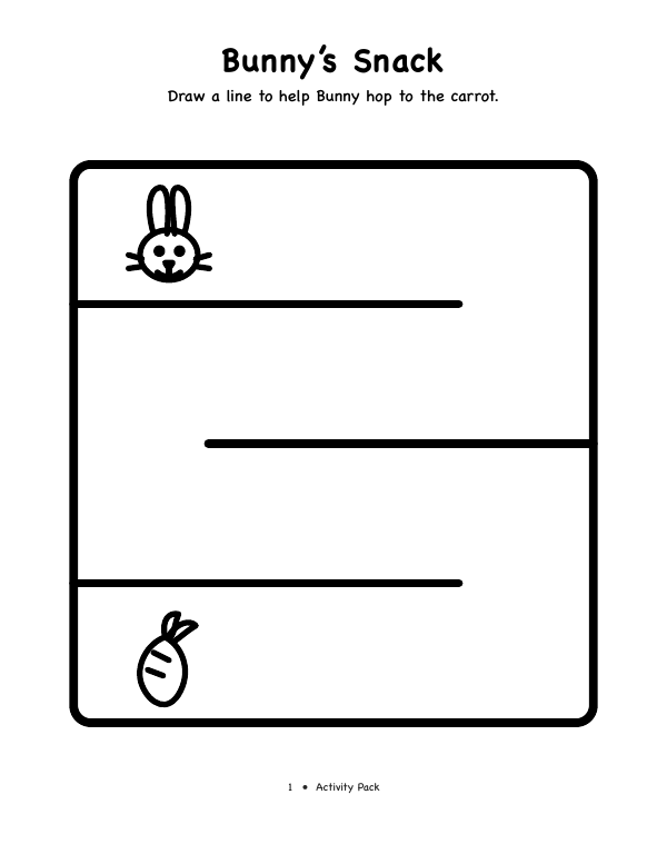 First page of Bunny's Snack