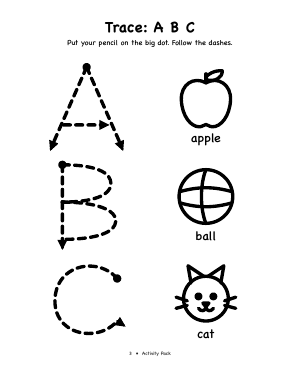 First page of Trace: A B C