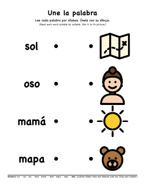 First page of Une la palabra