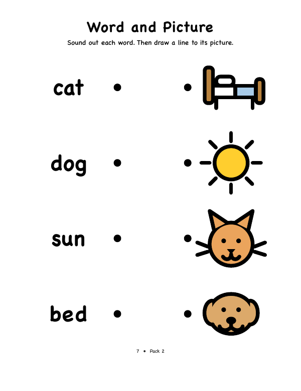 First page of Word and Picture